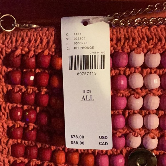 YOUR NEXT WEDDING BAG🔥
Anthropologie Beaded Foldover Clutch NWT - Picture 4 of 4